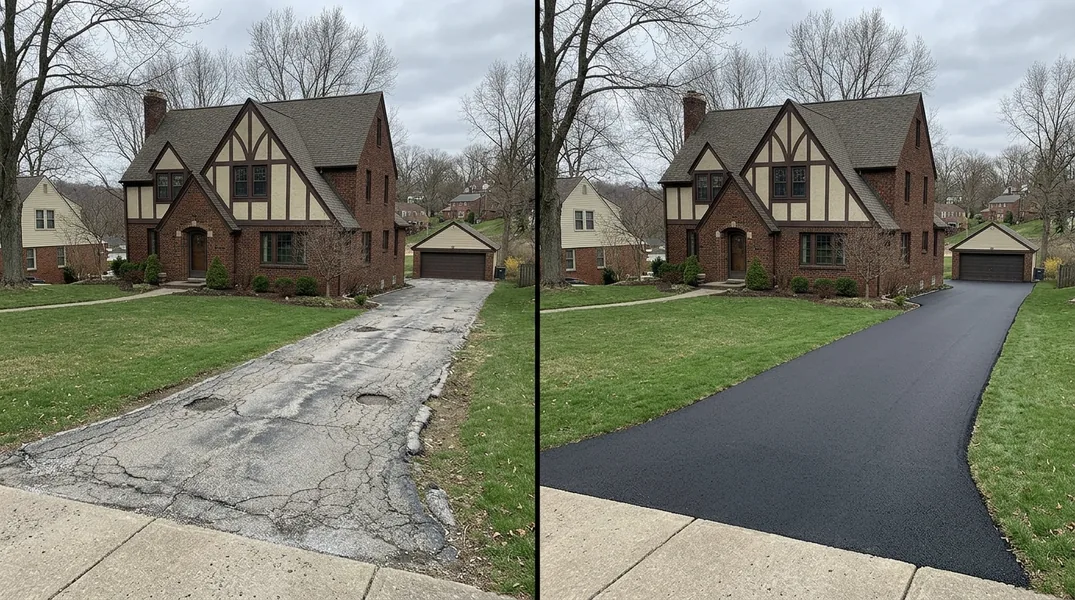 Result asphalt paving in Akron - Akron Asphalt Paving